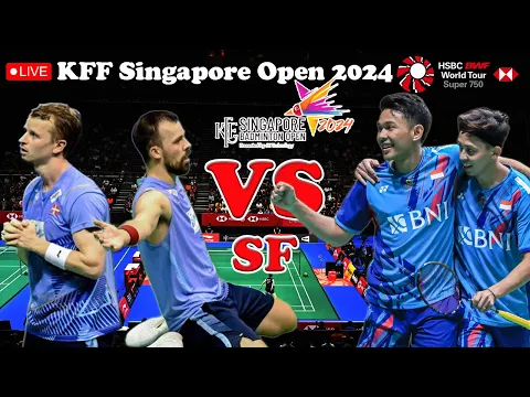 Download MP3 🔴 Live Badminton SF Singapore Open 2024