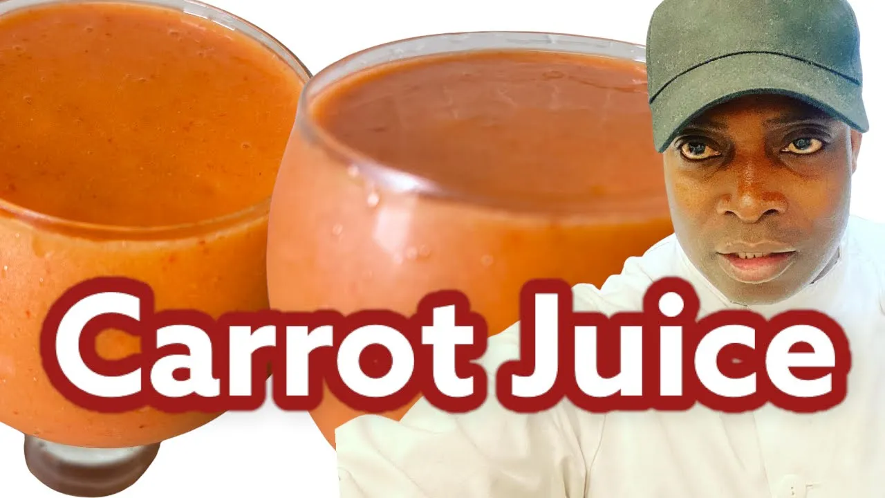 Carrot juice one of the best in the world from   Chef Ricardo Cooking