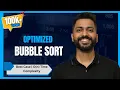 Optimized Bubble Sort Best Case O n Time Complexity Sorting Algorithms DAA