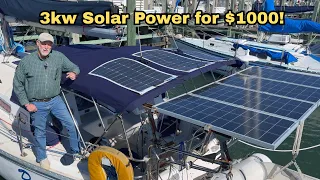 Tour of our $1000 Solar Power System