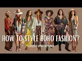 How to Style Boho Fashion Colors and Details Boho Fashion Style Guide Embracing Colors and Details