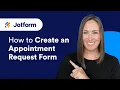 How to Create an Appointment Request Form