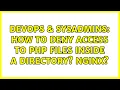 DevOps SysAdmins How to deny access to php files inside a directory nginx