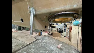 8 Sep 2023 Ventilation pipes, Bow starbord and port, Aft starbord and port inside done