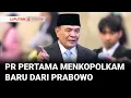 Download Lagu Ini PR Pertama Menkopolkam Djamari Chaniago dari Presiden Prabowo Subianto | Liputan 6