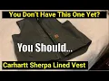 Super Comfortable Carhartt Insulated Vest