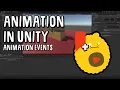 Animation in Unity How to use Animation Events to run a Script