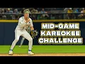 Infielder Karaoke Challenge The Savannah Bananas