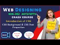 CSS Background Properties Background-image size repeat position CSS Font Properties AKTU