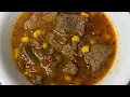 Simple Vegetable Beef Soup
