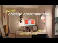 CHICAGO STUDIO APARTMENT TOUR inside my cozy 350sqft home full tour with rent pricing