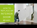 How to Replace a Flat Jamb Prehung Interior Door