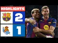 Download Lagu FC BARCELONA 2 - 1 REAL SOCIEDAD | RESUMEN LALIGA EA SPORTS