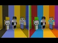 Minecraft But We Are All Colorblind