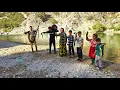 Download Lagu Fishing in the river by a nomadic family of 8