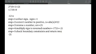 reverse integer - leetcode 7