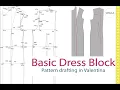 How to draft a basic dress block in