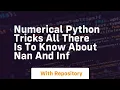 numerical python tricks all there is to know about nan and inf