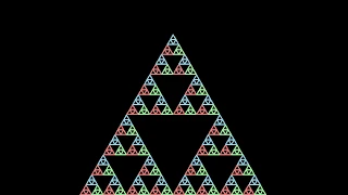 Sierpinski Triangle Using Python Turtle