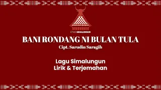 bani rondang ni bulan tula lagu simalungun terbaru etnis simalungun