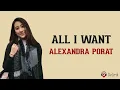 All I Want - Kodaline - (Lyrics video dan terjemahan) - [Alexandra Porat Cover]