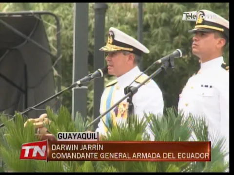 Con desfile se conmemoró los 187 años de creación de la Armada del Ecuador