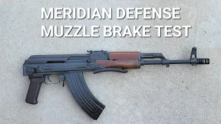 Meridian Defense BD2-AK Muzzle Brake Test
