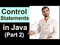 Control Statements in Java by Deepak - Part 2 Hindi