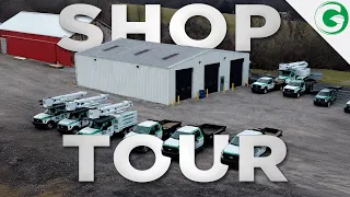 MULTI-MILLION Dollar Tree Service SHOP TOUR