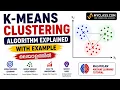 K-Means Clustering Algorithm Explained with Example Machine Learning Tutorial in Malayalam