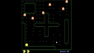 Create Pacman game in java
