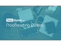 Tutorial TextMaster Proofreading