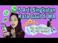 Download Lagu 5 ARTI SINGKATAN KATA GAUL DI WHATSAPP