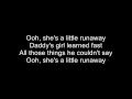 Runaway - Bon Jovi (Lyrics)