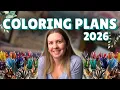 My Coloring Plans for 2026 My Favourite Books Supplies