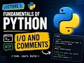 Fundamentals Of Python Beginner To Intermediate Lecture-03 by -Aman Kumar Aditya