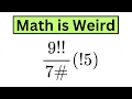 Sub Factorial Primorial and Double Factorial