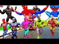 Download Lagu Siêu Nhân Người Nhện Chạy Xe Ô tô Cứu Hỏa Giải Cứu Siêu Anh Hùng!! Spiderman Cars VS Marvel Avengers