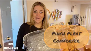 Review Pinch Pleat Comforter
