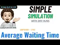 Average Waiting Time Simple Simulation Leetcode 1701 codestorywithMIK