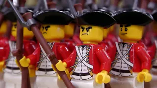 Huge LEGO Battle of Lexington 1775