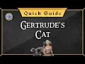 Quick Guide Gertrude s cat