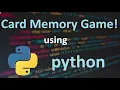 Card Memory Challenge Test Your Recall in Style Python Project