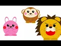 Baby Sensory 🦁Animals🐰 High Contrast, Visual Stimulation for Infants.