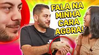 Ela disse que eu menti e vim tirar satisfação!