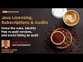 Java Licensing Audits - Updates from October 2024