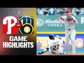 Phillies vs Brewers Game Highlights 26 MLB Highlights