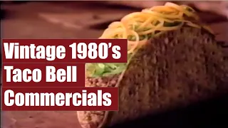 Old Taco Bell Commercials from the 1980 s Retro Fast-Food Commercials