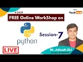 GIRI S TECH HUB s python Workshop Session - 7 python for beginners python tutorials