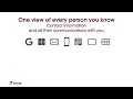 Cloze CRM Organizing Contacts